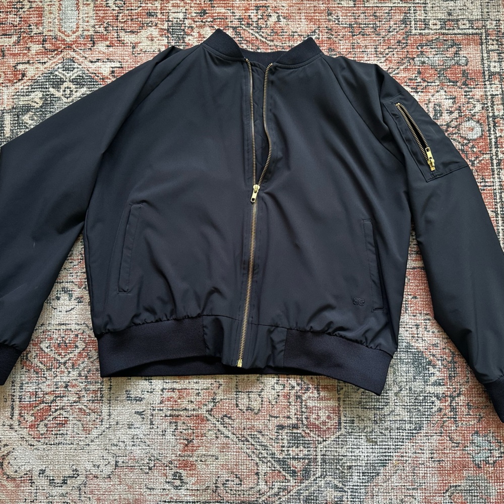 Albion Black Bomber Jacket